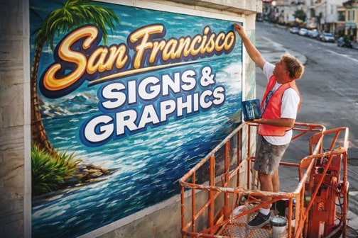 Custom signage by San Francisco Signs & Graphics